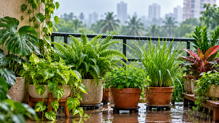 Monsoon Plant Care: Getting Your Plants Through Mumbai’s Rains